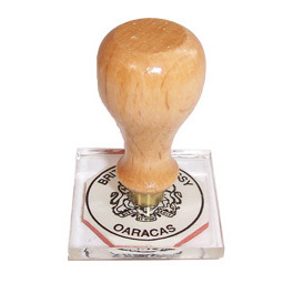 Rubber Stamp 150mm x 75mm