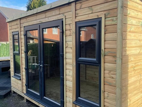 #PVC026 14x10 Pent Summer House