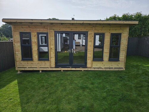 #PVC027 20x12 Pent Summer House