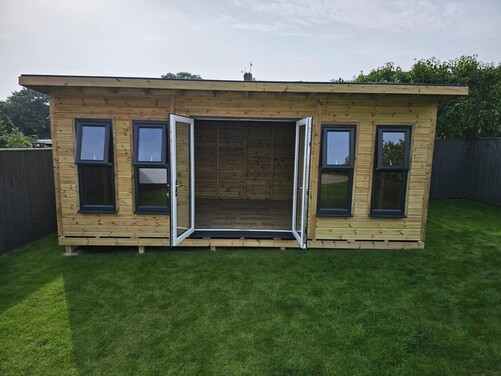 #PVC027 20x12 Pent Summer House