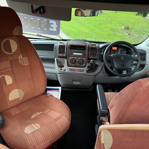 2009 (09)reg Elddis Suntor 130 5 Berth Peugeot Boxer Motorhome - Only 48669 Miles