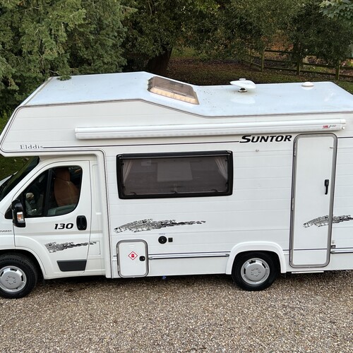 2009 (09)reg Elddis Suntor 130 5 Berth Peugeot Boxer Motorhome - Only 48669 Miles