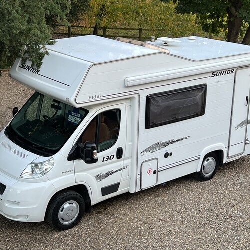 2009 (09)reg Elddis Suntor 130 5 Berth Peugeot Boxer Motorhome - Only 48669 Miles