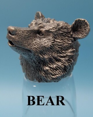 Animal Head Shot Glasses sets of 4 in gift box (North American Collection)