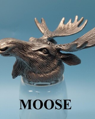 Animal Head Shot Glasses sets of 4 in gift box (North American Collection)