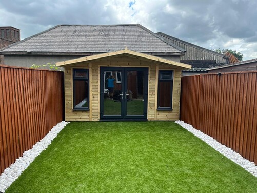 #PVC028 14x12 Apex Summer House