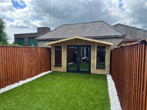 #PVC028 14x12 Apex Summer House