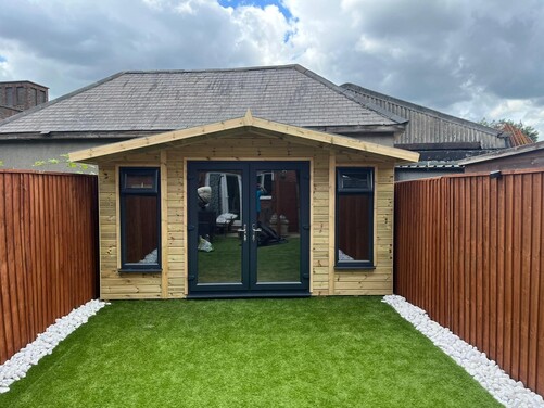 #PVC028 14x12 Apex Summer House