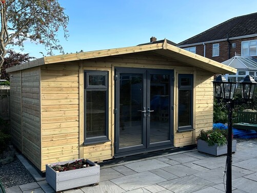 #PVC010 16x10 Apex Summer House
