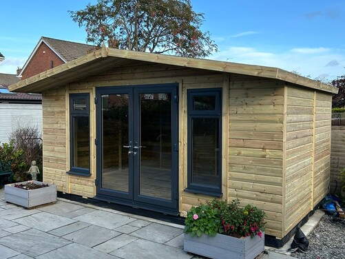 #PVC010 16x10 Apex Summer House