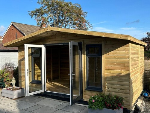 #PVC010 16x10 Apex Summer House