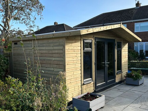 #PVC010 16x10 Apex Summer House