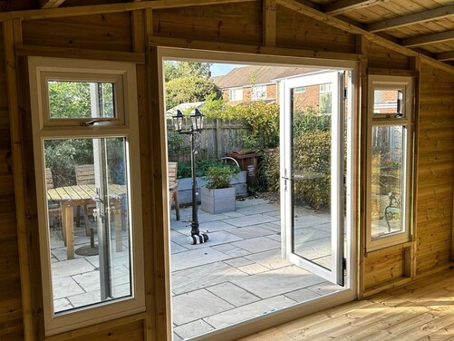 #PVC010 16x10 Apex Summer House