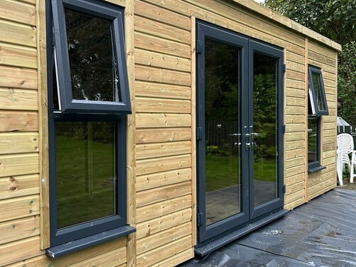 #PVC031 20x9 Pent Summer House