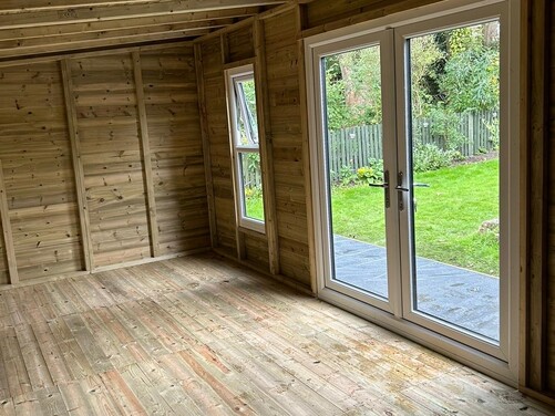 #PVC031 20x9 Pent Summer House