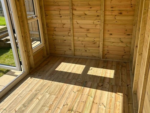 #PVC032 14x8 Pent Summer House