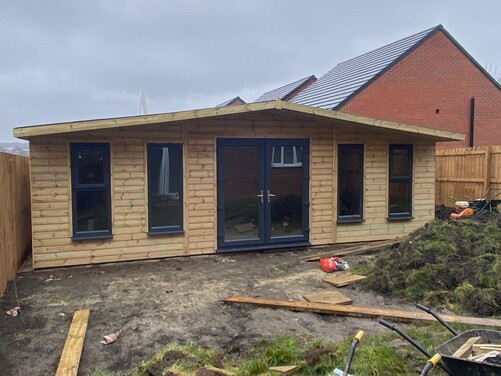 #PVC033 24x10 Apex Summer House