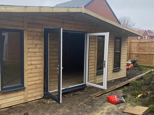 #PVC033 24x10 Apex Summer House