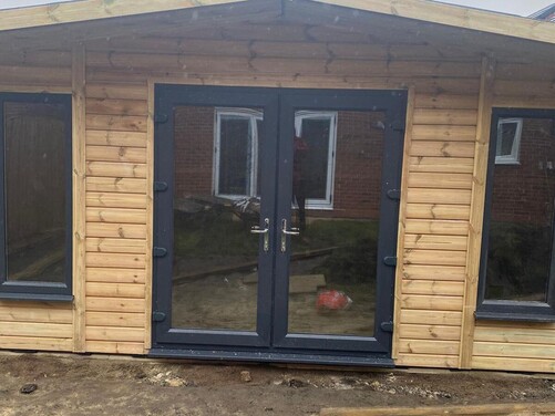 #PVC033 24x10 Apex Summer House