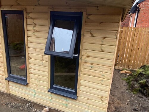 #PVC033 24x10 Apex Summer House