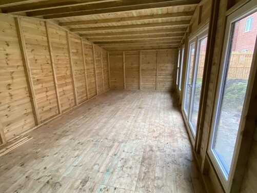 #PVC033 24x10 Apex Summer House