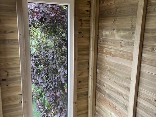 #PVC008 8x8 Corner Summer House