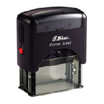 Self-inking Stamp Printer S-842 36mm x 12mm
