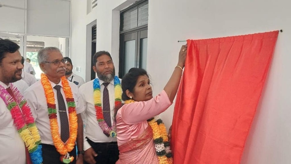 கல்முனை பிராந்தியத்துக்கான மருத்துவ ஆய்வுகூடம் திறப்பு