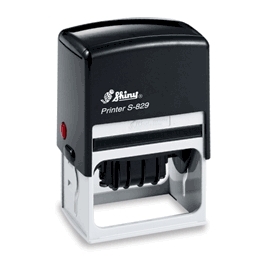 Self-inking Stamp Printer S-829 62mm x 38mm