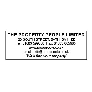 Self-inking Stamp Printer S-846 63mm x 25mm