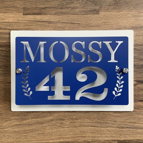 House Name / Number Sign