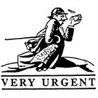 Very Urgent Rubber Stamp