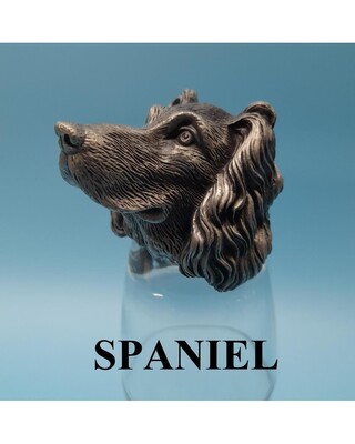 Animal Head Shot Glasses sets of 4 in gift box (Spaniel)