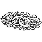 Wedding Rings Rubber Stamp
