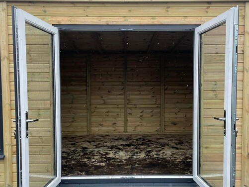 #PVC038 18x10 Pent Summer House