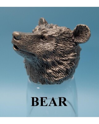 Animal Head Shot Glasses sets of 4 in gift box (Bear)