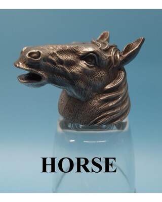 Animal Head Shot Glasses sets of 4 in gift box (Horse)