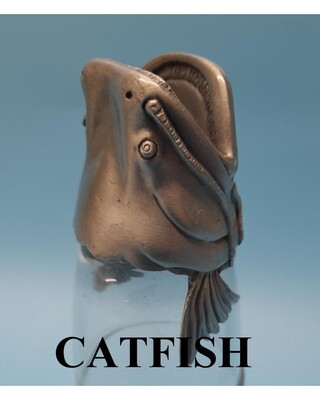 Animal Head Shot Glasses sets of 4 in gift box (Catfish)