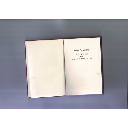 Soccer Partnership by Bob Ferrier (hardback) (Sportsman's Club Edition) 1961