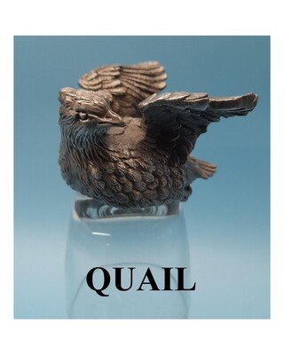 Animal Head Shot Glasses sets of 2 in gift box (Quail)