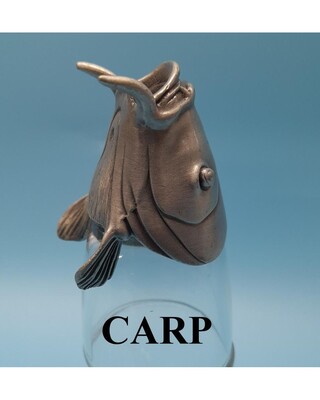 Animal Head Shot Glasses sets of 2 in gift box (Carp Head)