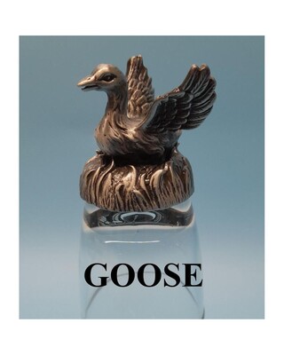 Animal Head Shot Glasses sets of 2 in gift box (Goose)