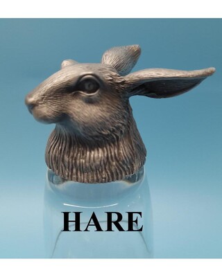 Animal Head Shot Glasses sets of 2 in gift box (Hare)