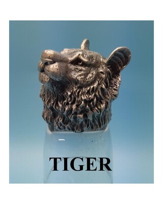 Animal Head Shot Glasses sets of 2 in gift box (Tiger)