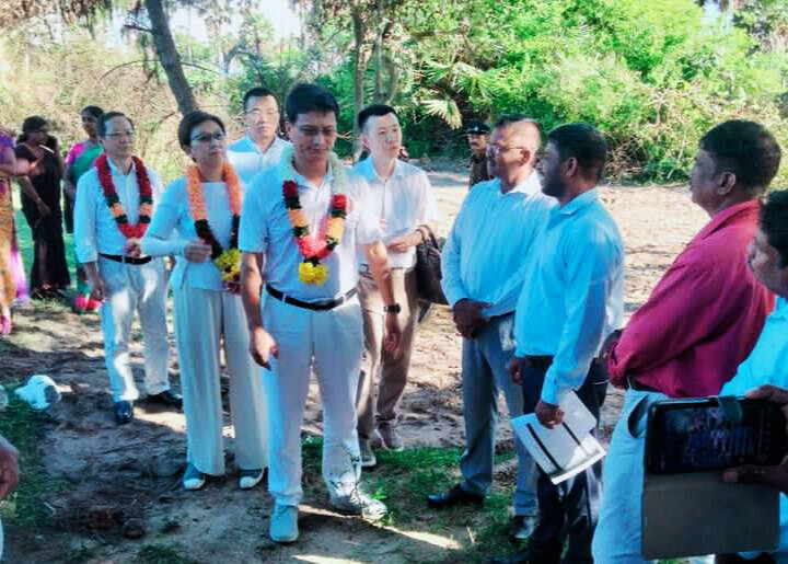 வடமாகாணத்திற்கு விஜயம் மேற்கொண்ட சீன தூதுவர்