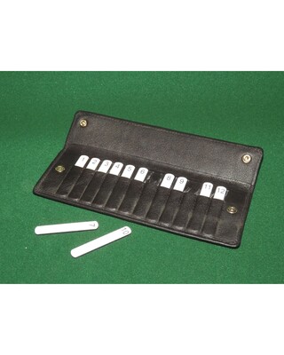 White wipe clean peg finders