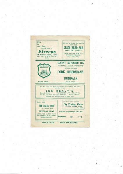 More Football Programmes listed today