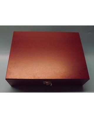 Wooden Gift boxed engraved polished 7oz flask (I'd rather be stalking) & embossed polished shot glasses