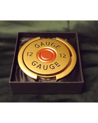 Shotgun Cartridge Drinks Coasters