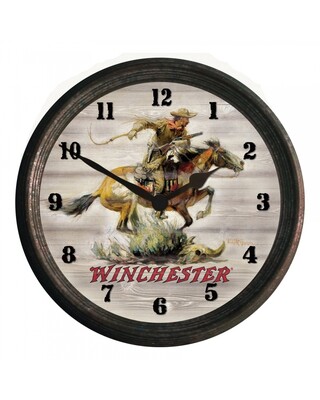Winchester Horse & Rider Clock